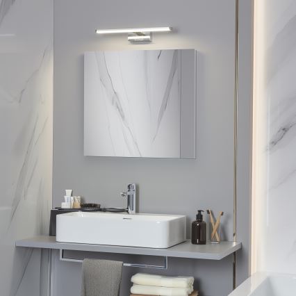 Brilagi - LED badkamerspiegelverlichting 3-in-1 VESTRA LED/8W/230V 40 cm IP44 glanzend chroom