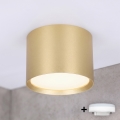 BRILAGI - LED badkamerspot SMOOTH 1xGX53/15W/230V 60x82 mm goud IP54