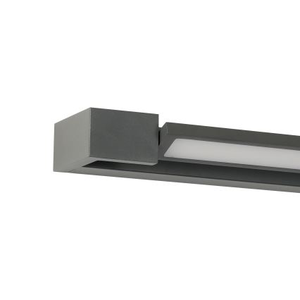 Brilagi - LED-spiegelverlichting voor de badkamer AQUA LINE LED/18W/230V 60 cm IP44 antraciet