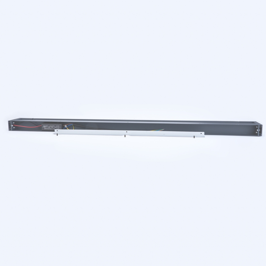 Brilagi - LED-spiegelverlichting voor de badkamer AQUA LINE LED/36W/230V 120 cm IP44 antraciet CRI 90