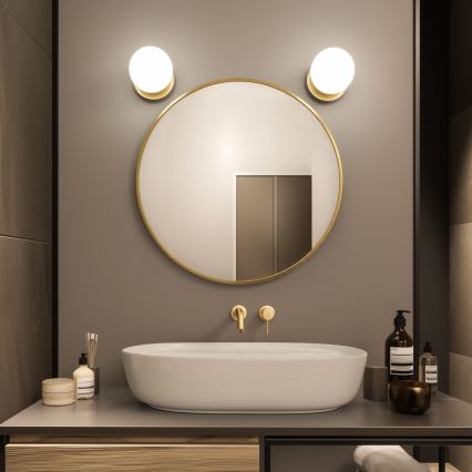 Brilagi - LED-wandlamp voor badkamer BALL LED/6W/230V 3000/4000/6500K IP44 goudkleurig