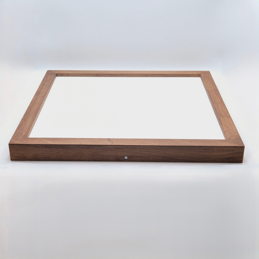 Brilagi - LED Plafondlamp voor de badkamer WOODY FRAME LED/50W/230V 60x60 cm IP44 eiken kers