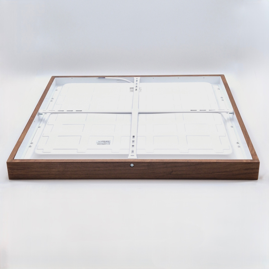 Brilagi - LED Plafondlamp voor de badkamer WOODY FRAME LED/50W/230V 60x60 cm IP44 eiken kers