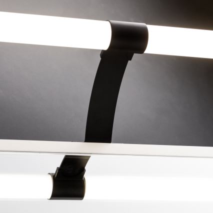 Brilagi - 2-in-1 LED-badkamerspiegelverlichting TUBEO LED/6W/230V 40 cm IP44 zwart