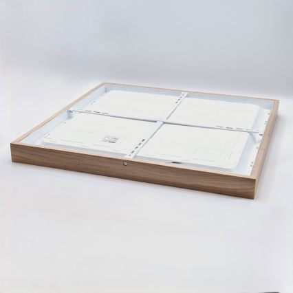 Brilagi - LED Plafondlamp voor de badkamer WOODY FRAME LED/40W/230V 60x60 cm IP44 eiken