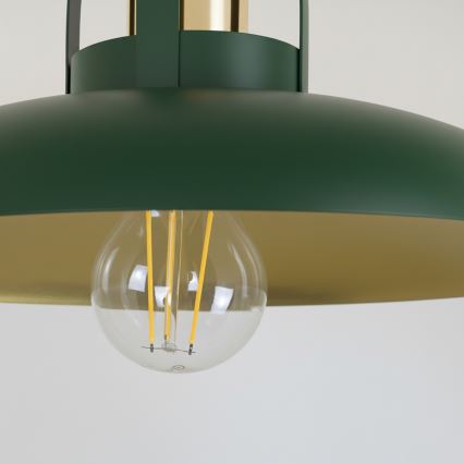 Brilagi - LED Bevestigde hanglamp FLAMENGO 1xE27/60W/230V groen