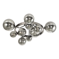 Brilagi - LED Bevestigde Hanglamp MILLA 10xG9/3W/230V glanzend chroom/gerookt