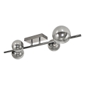 Brilagi - LED Bevestigde Hanglamp MILLA 4xG9/3W/230V glanzend chroom/gerookt