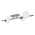 Brilagi - LED Bevestigde Hanglamp MILLA 4xG9/3W/230V glanzend chroom/wit
