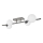 Brilagi - LED Bevestigde Hanglamp MILLA 4xG9/3W/230V glanzend chroom/wit