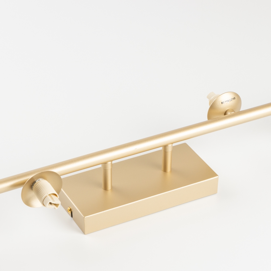 Brilagi - LED Bevestigde Hanglamp MILLA 4xG9/3W/230V goud/gerookt