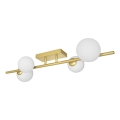 Brilagi - LED Bevestigde Hanglamp MILLA 4xG9/3W/230V goud/wit