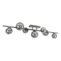 Brilagi - LED Bevestigde Hanglamp MILLA 7xG9/3W/230V glanzend chroom/gerookt
