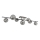 Brilagi - LED Bevestigde Hanglamp MILLA 7xG9/3W/230V glanzend chroom/gerookt