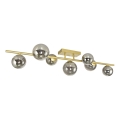 Brilagi - LED Bevestigde Hanglamp MILLA 7xG9/3W/230V goud/gerookt