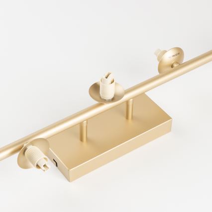 Brilagi - LED Bevestigde Hanglamp MILLA 7xG9/3W/230V goud