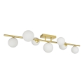 Brilagi - LED Bevestigde Hanglamp MILLA 7xG9/3W/230V goud/wit