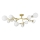 Brilagi - LED Bevestigde Hanglamp MISTEL 15xG9/3W/230V goud/wit