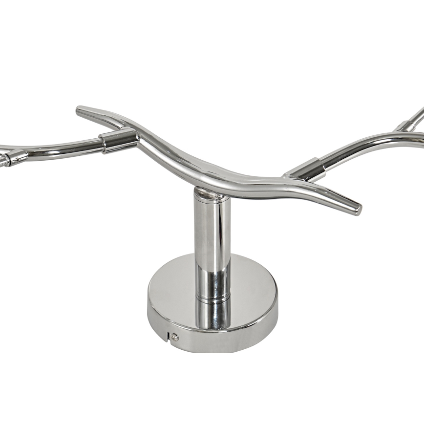 Brilagi - LED Bevestigde Hanglamp MISTEL 6xG9/3W/230V glanzend chroom/gerookt