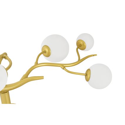 Brilagi - LED Bevestigde Hanglamp MISTEL 9xG9/3W/230V goud/wit