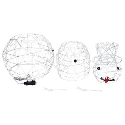Brilagi - LED buiten kerstdecoratie 3,6W/31/230V 6500K 120 cm IP44 sneeuwman