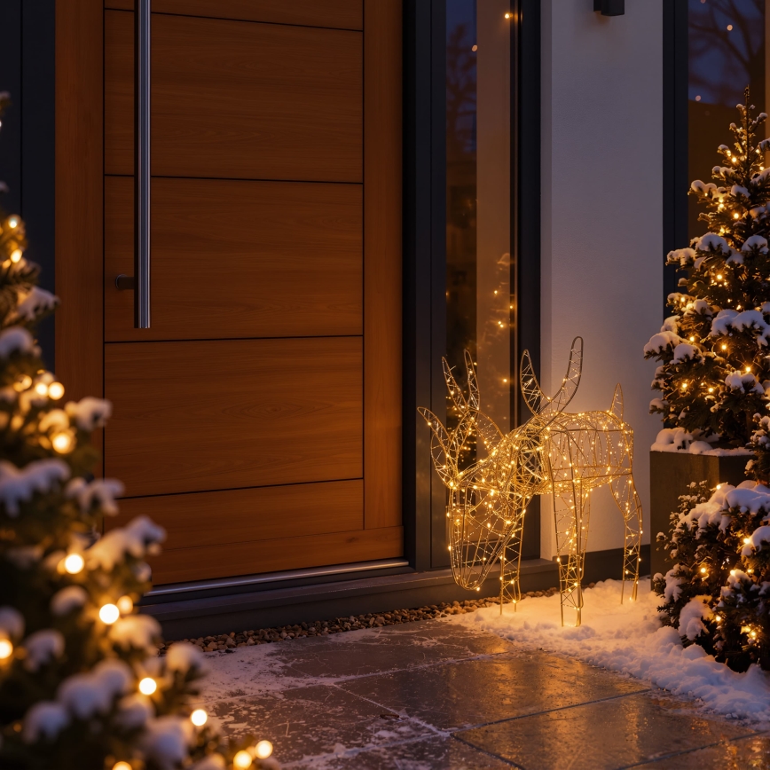 BRILAGI - LED Buiten kerstdecoratie LED/3,3W/230V IP44 56x43 cm rendier