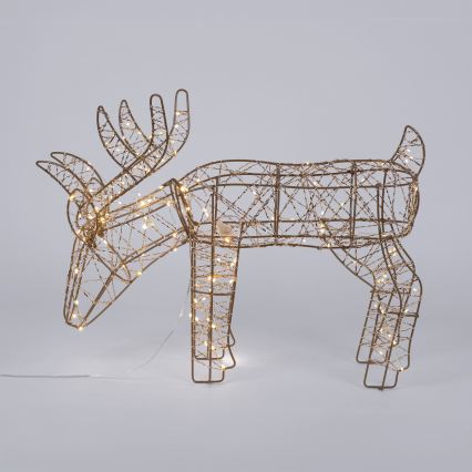 BRILAGI - LED Buiten kerstdecoratie LED/3,3W/230V IP44 56x43 cm rendier