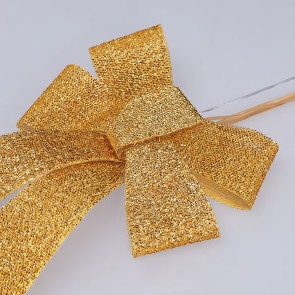 BRILAGI - LED buiten kerstdecoratie LED/3,3W/230V IP44 gouden strik