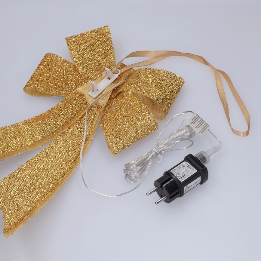 BRILAGI - LED buiten kerstdecoratie LED/3,3W/230V IP44 gouden strik