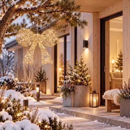BRILAGI - LED buiten kerstdecoratie LED/3,3W/230V IP44 met strikken