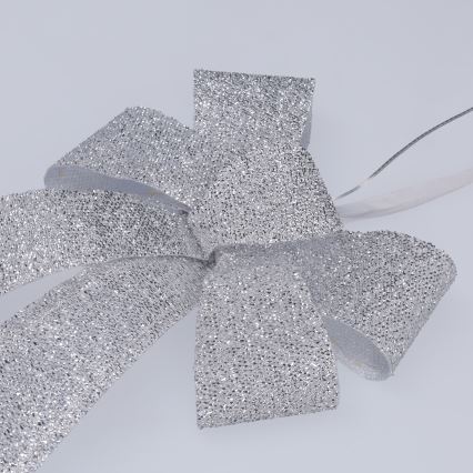 BRILAGI - LED Buiten kerstdecoratie LED/3,3W/230V IP44 zilveren strik