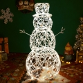 BRILAGI - LED buiten kerstdecoratie LED/3,6W/31/230V 2700K 90 cm IP44 sneeuwpop