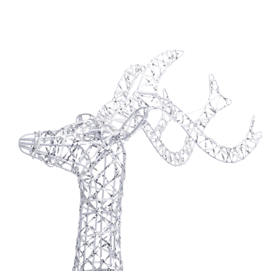 BRILAGI - LED Buiten kerstdecoratie LED/3,6W/8 functies 105 cm IP44 rendier