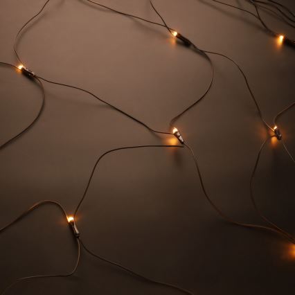 Brilagi - LED buiten kerstgordijn 160xLED 7x2m IP44 warm wit