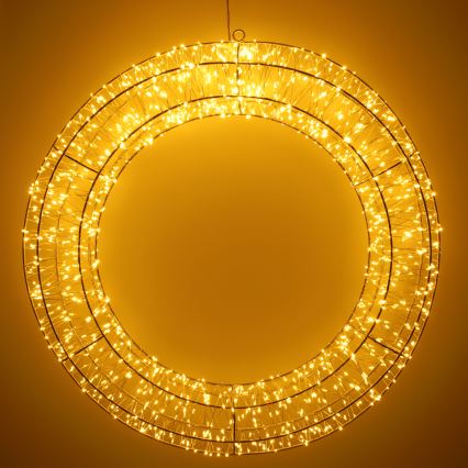 Brilagi - LED buiten kerstkrans LED/6W/230V IP44