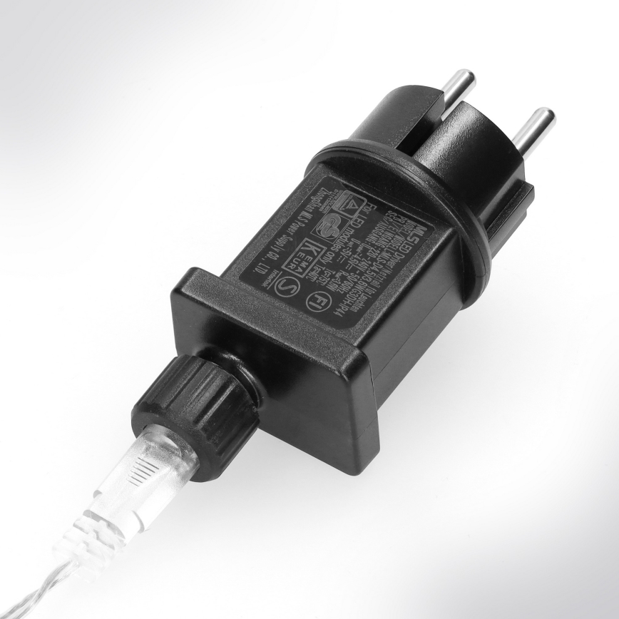 Brilagi - LED buiten-kerstlichtsnoer 150xLED 5m IP44 warm wit vuurwerk-effect