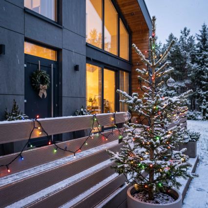 BRILAGI - LED buiten kerstverlichting 100xLED/8 functies 13 m IP44 multikleurig