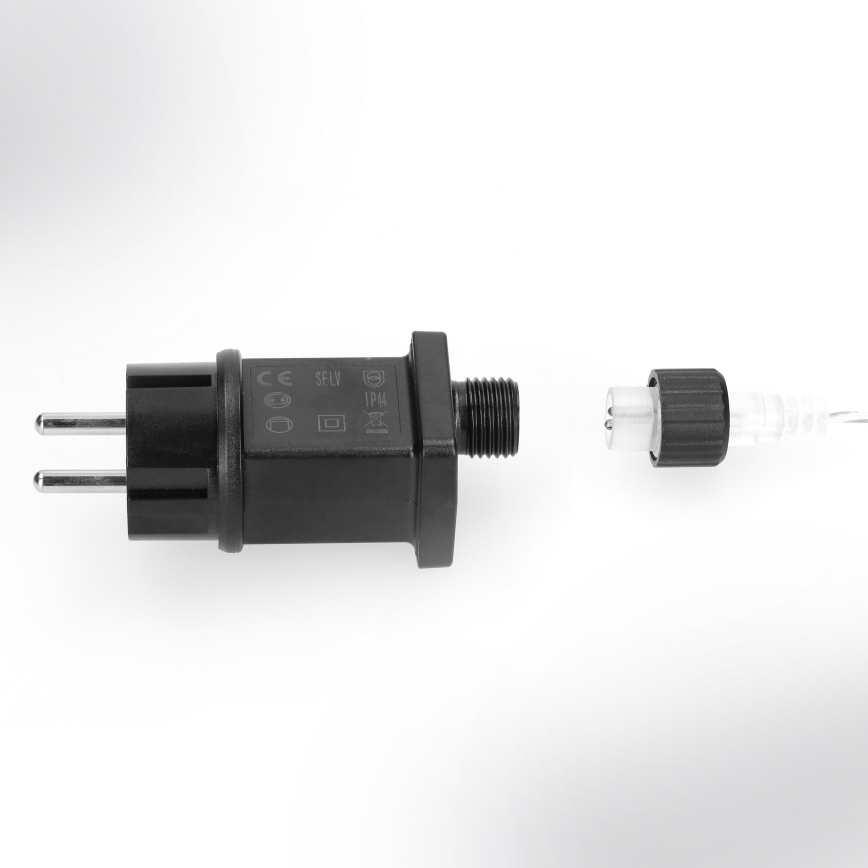 Brilagi - LED buiten kerstverlichting 150xLED 5m IP44 warm wit vuurwerk-effect
