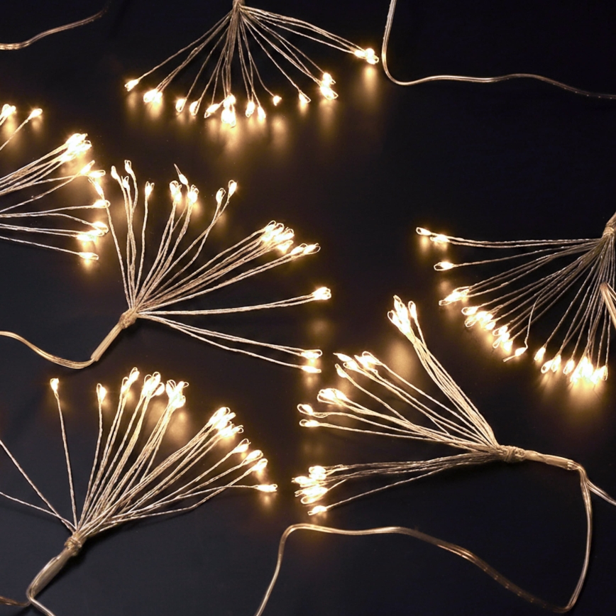 BRILAGI - LED buiten kerstverlichting 300xLED 7m IP44 warm wit vuurwerk