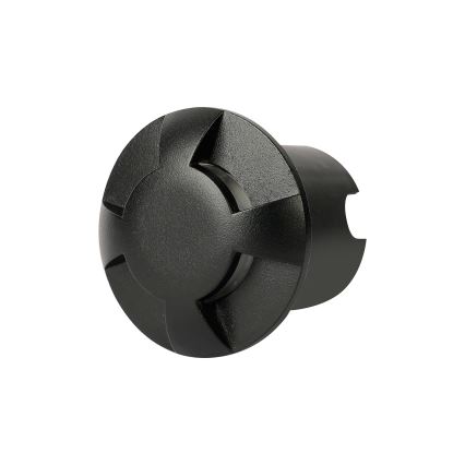 Brilagi - LED buiten oprijdbaar grondarmatuur GROUNDRAY LED/1W/230V zwart IP67
