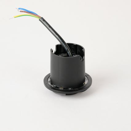 Brilagi - LED buiten oprijdbaar grondarmatuur GROUNDRAY LED/1W/230V zwart IP67