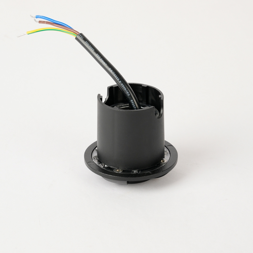 Brilagi - LED buiten oprijdbaar grondarmatuur GROUNDRAY LED/1W/230V zwart IP67