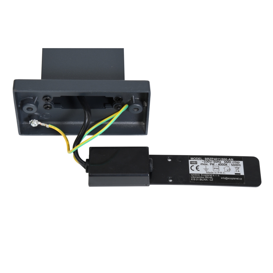 Brilagi - LED Buitenlamp ARCELO LED/9W/230V 80 cm IP44