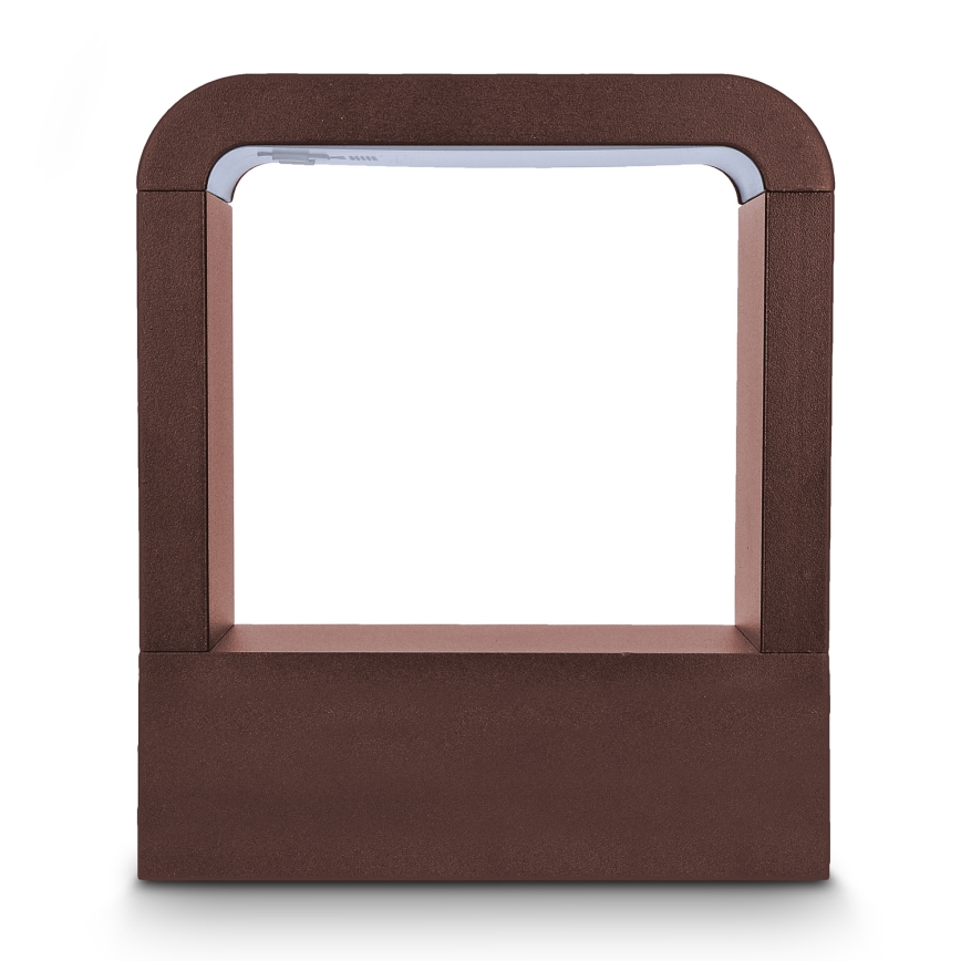 Brilagi - LED buitenwandlamp BARI LED/7W/230V 3000/4000/6000K bruin IP54