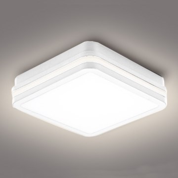 Brilagi - LED buitenlamp BENE LED/18W/230V 22x22 cm wit IP54