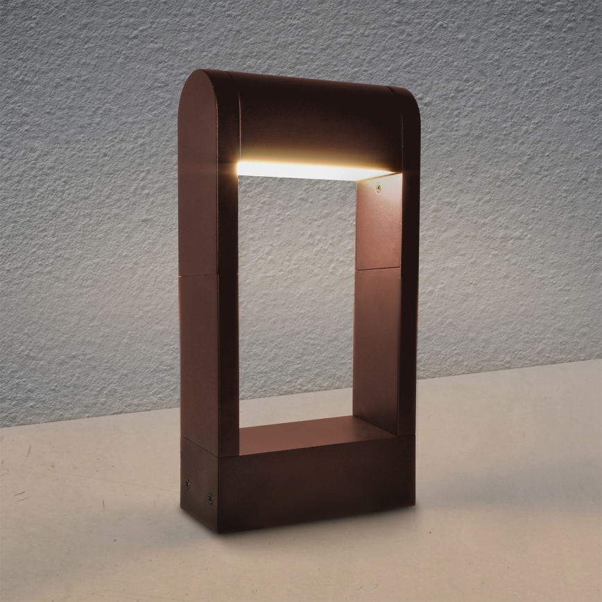 Brilagi - LED buitenlamp CROTONE LED/7W/230V bruin IP54 30 cm