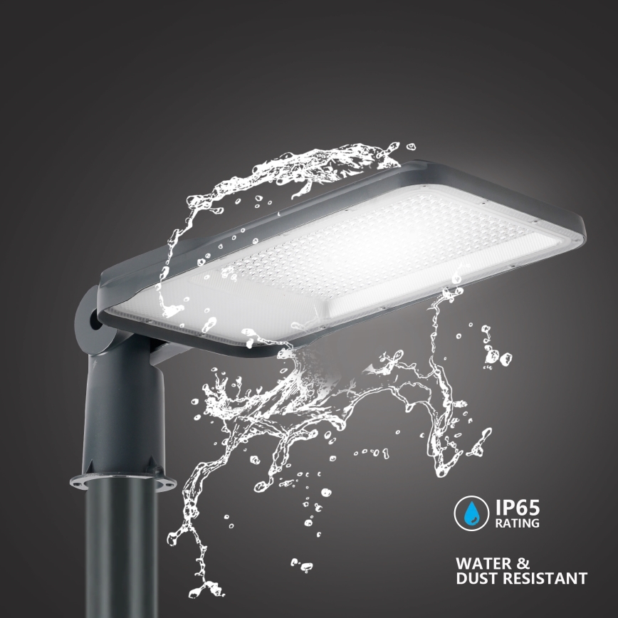 Brilagi - LED straatlantaarn voor buiten met 4 m paal en scharnier URBANLIGHT LED/200W/230V antraciet IP65
