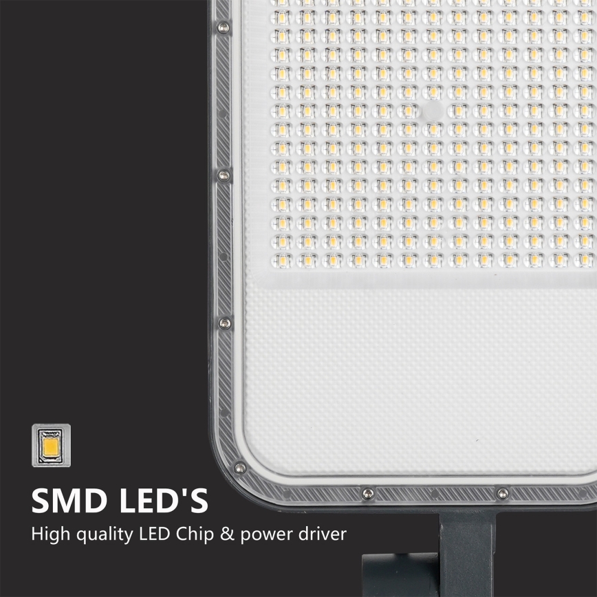 Brilagi - LED straatlantaarn voor buiten met 4 m paal en scharnier URBANLIGHT LED/200W/230V antraciet IP65