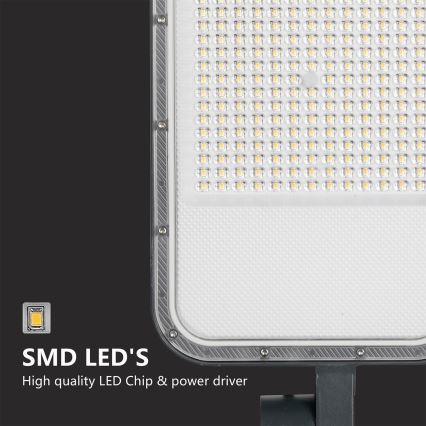 Brilagi - LED buitenstraatlamp met 5 m paal en scharnier URBANLIGHT LED/200W/230V antraciet IP65