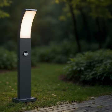 Brilagi - LED buitenlamp met sensor ARCELO LED/9W/230V 50 cm IP44